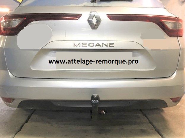 Attelage Remorque Pro Renault Megane Iv Break Rdso Rotule Demontable