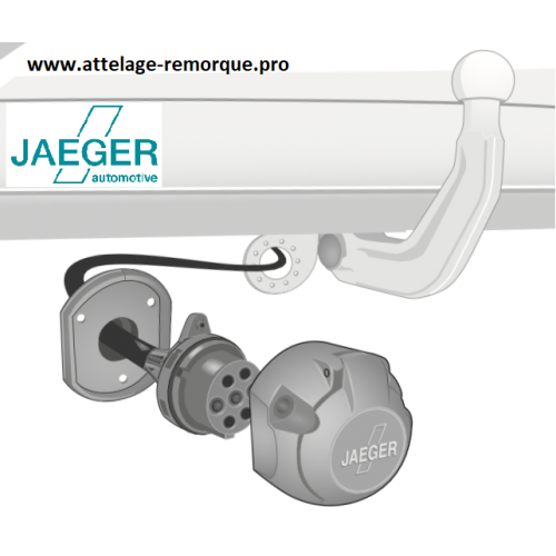 faisceau attelage 4007 / c-crosser  JAEGER