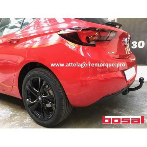 ATTELAGE OPEL ASTRA K HAYON 2020 COL DE CYGNE BOSAL